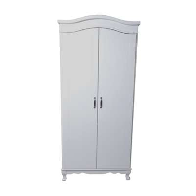 Dreamve Modern Bedroom Furniture White French Wardrobe,Garderobe House Furniture