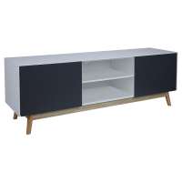 Dreamve Chic Home Furniture Storage Cabinet Wood TV Stand Unit Table